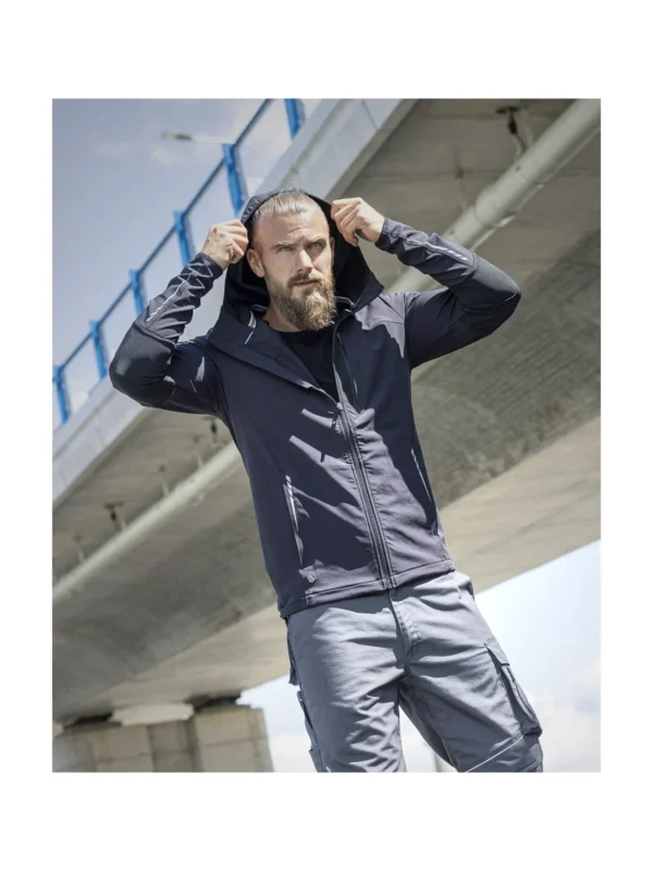 Kurtka softshell ARDON® Breeffidry Stretch ciemnoszara