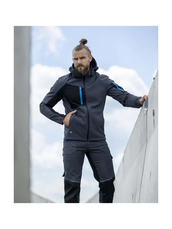 Kurtka softshell ARDON® Cityconic® ciemnoszara