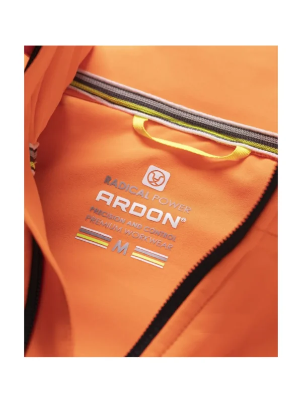 Kurtka softshell ARDON® Cityconic® Hi-Vis pomarańczowa ostrzegawcza