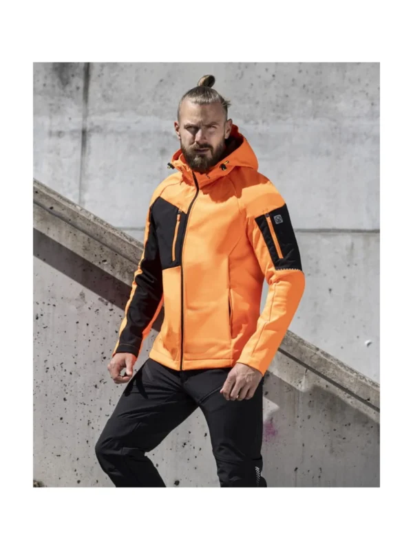 Kurtka softshell ARDON® Cityconic® Hi-Vis pomarańczowa ostrzegawcza