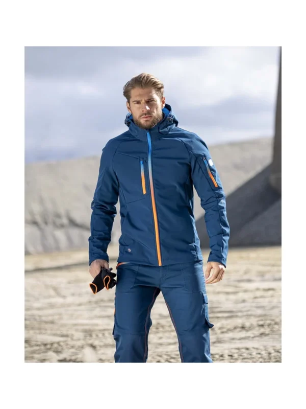 Kurtka softshell ARDON® Creatron® niebieska