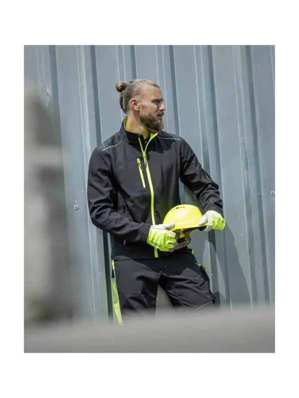 Kurtka softshell ARDON® Vision czarno-żółta