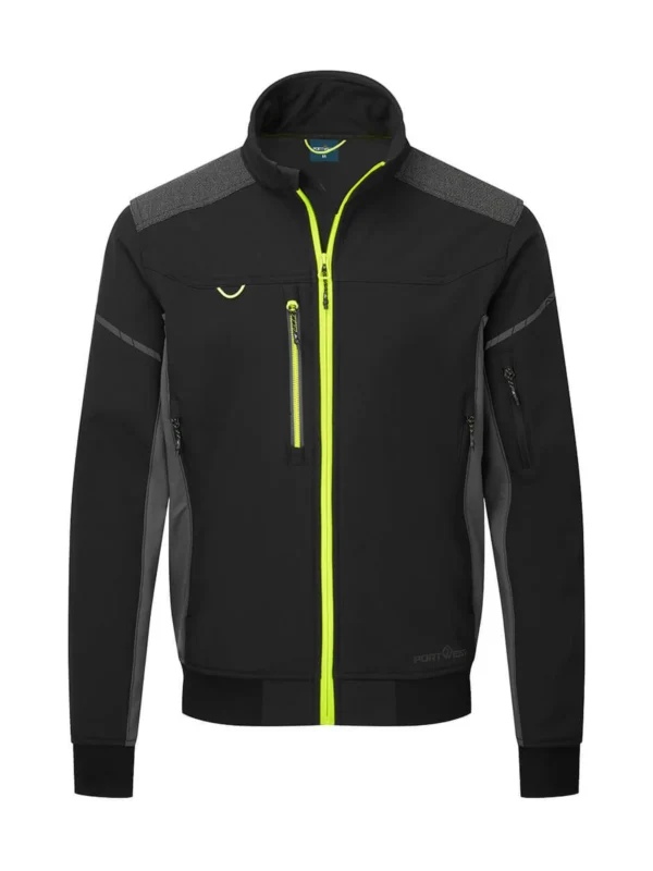 Kurtka softshell czarna EV4 Bomber Portwest EV464