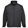 Kurtka softshell czarna Oregon Portwest TK40