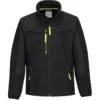 Kurtka softshell czarna WX3 ECO Portwest T753