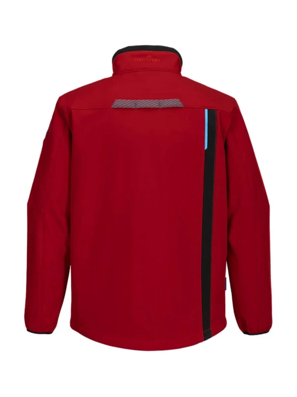 Kurtka softshell czerwona WX3 Portwest T750