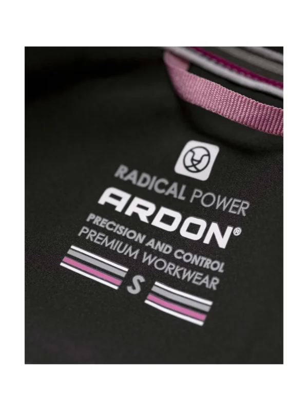 Kurtka softshell damska ARDON® Creatron® czarno-różowa