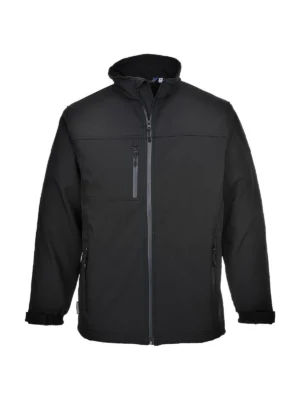 Kurtka softshell elastyczna czarna Portwest TK50