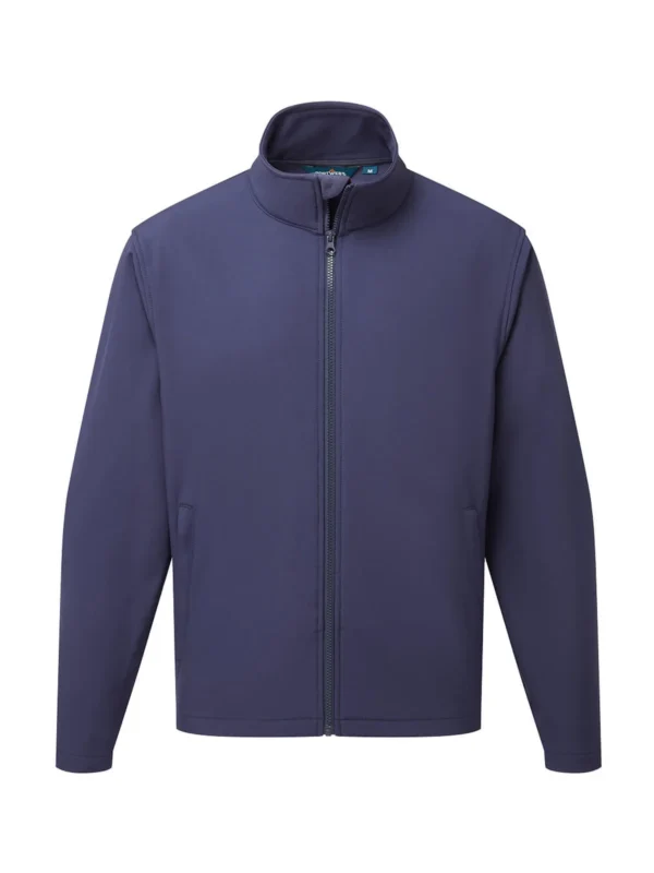 Kurtka softshell granatowa dwuwarstwowa Print Promo Portwest TK20