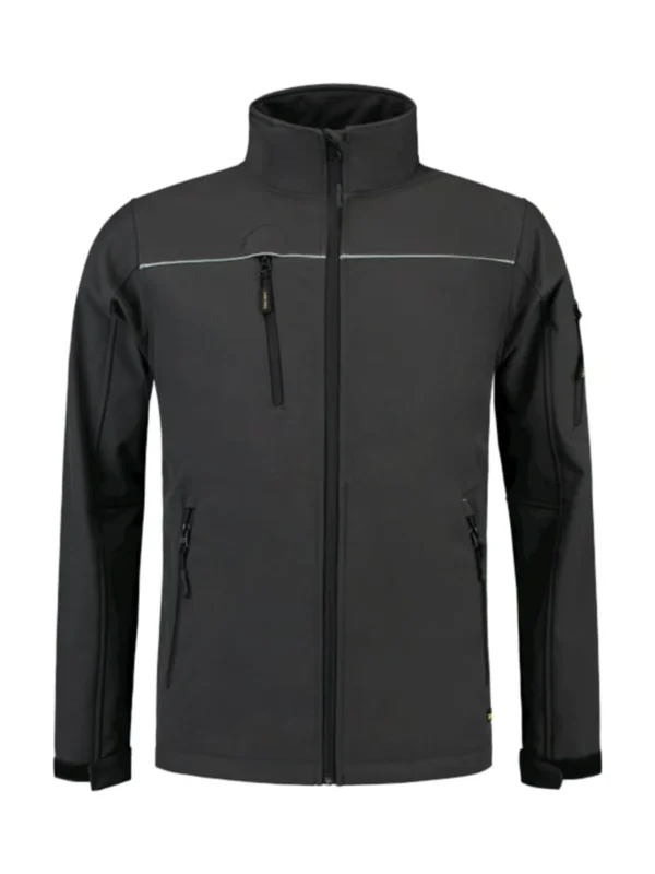 Kurtka softshell Malfini Luxury ciemnoszara