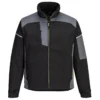 Kurtka softshell szaro/czarna PW3 Portwest T603