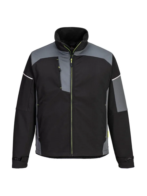 Kurtka softshell szaro/czarna PW3 Portwest T603