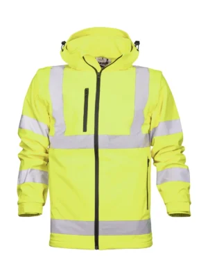 Kurtka softshellowa ARDON® REF501 HiViz żółta ostrzegawcza