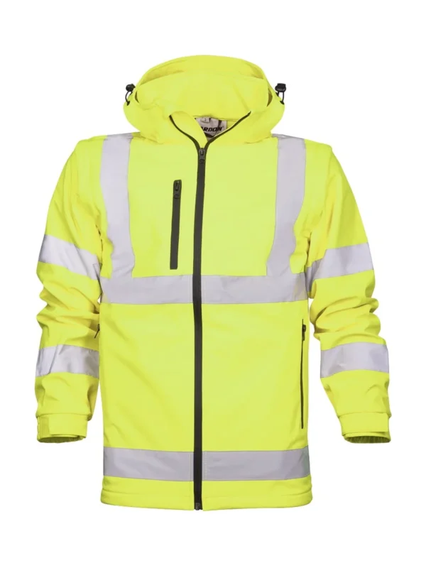 Kurtka softshellowa ARDON® REF501 HiViz żółta ostrzegawcza
