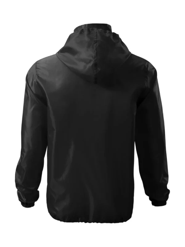 Kurtka wiatrówka przeciwdeszczowa unisex lekka Malfini Windy czarna