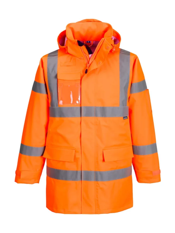 Kurtka wodoodporna ostrzegawcza pomarańczowa Extreme Rain Portwest S599
