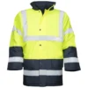 Kurtka zimowa HiViz ARDON® REF601 żółto-niebieska
