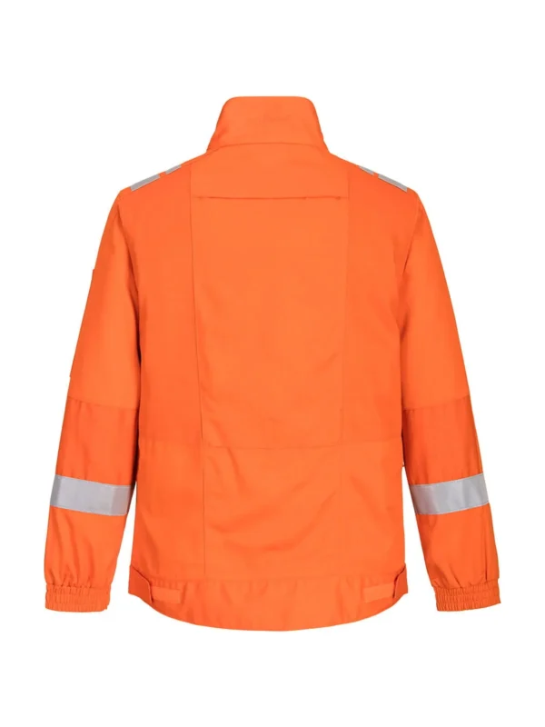 Lekka bluza trudnopalna Bizflame Work Stretch pomarańczowa robocza EN ISO antystatyczna Portwest
