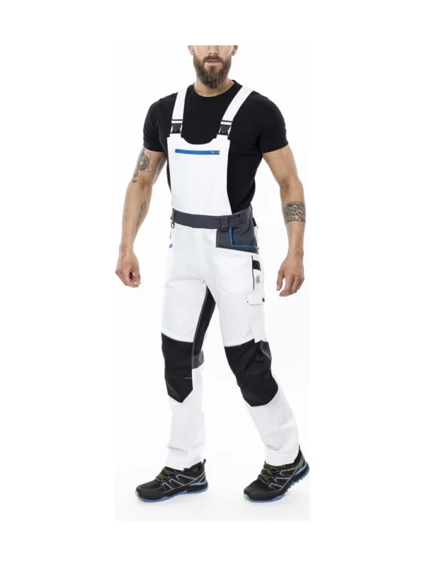 Ogrodniczki Ardon 4Xstretch® białe