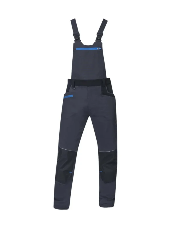 Ogrodniczki Ardon 4Xstretch® ciemno szare