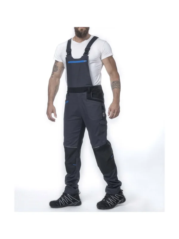 Ogrodniczki Ardon 4Xstretch® ciemno szare