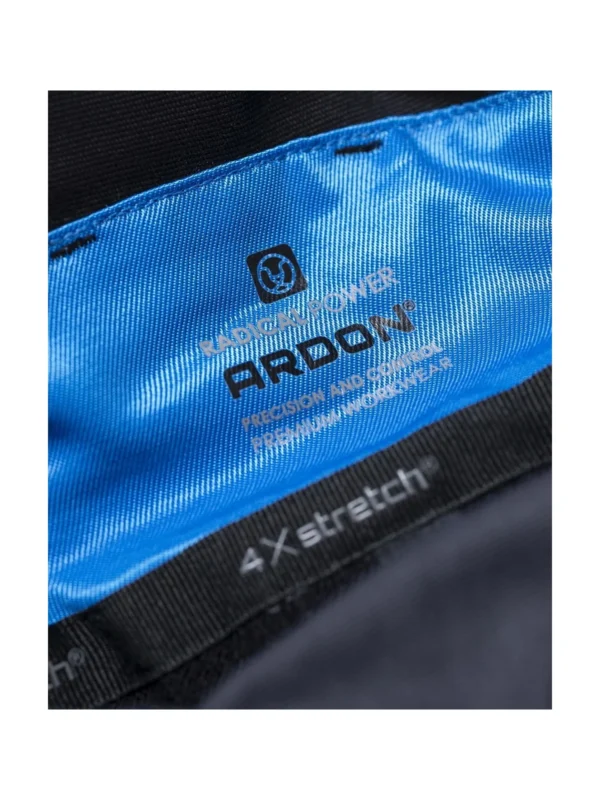 Ogrodniczki Ardon 4Xstretch® ciemno szare