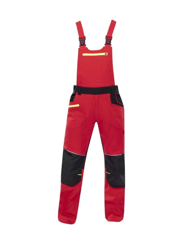 Ogrodniczki Ardon 4Xstretch® czerwone