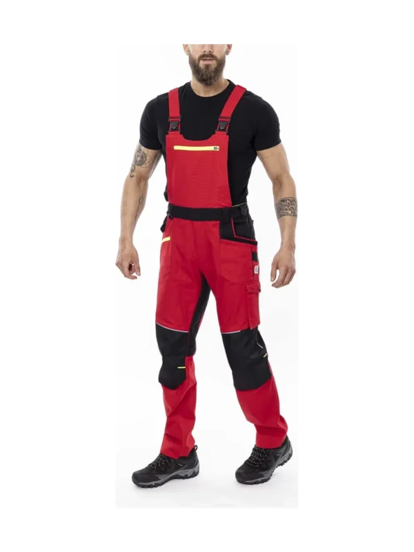 Ogrodniczki Ardon 4Xstretch® czerwone