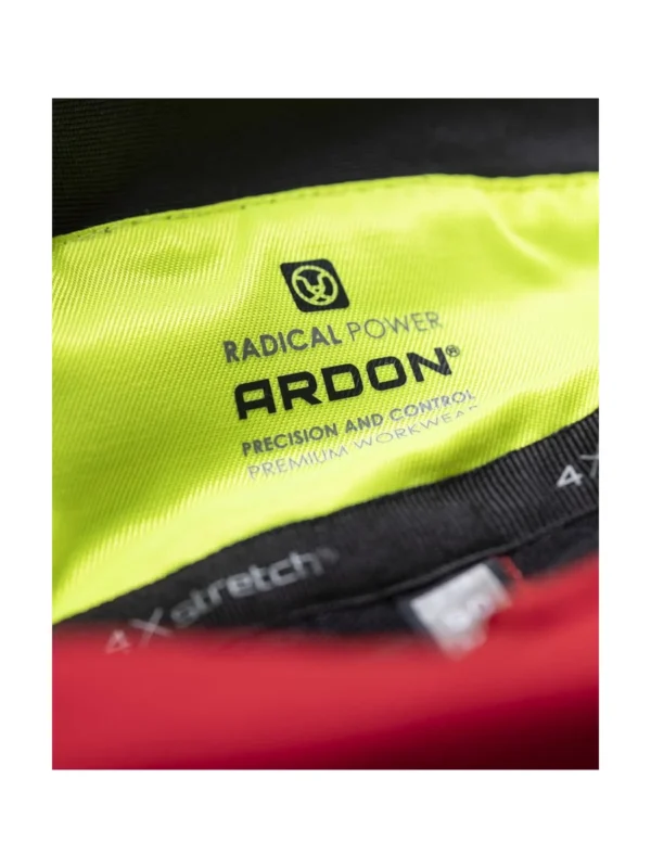Ogrodniczki Ardon 4Xstretch® czerwone