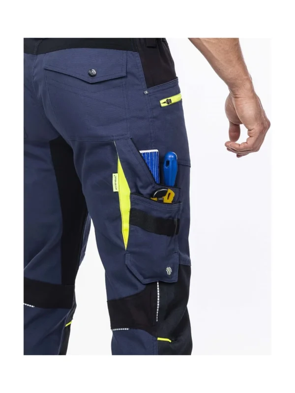 Ogrodniczki Ardon 4Xstretch® granatowe