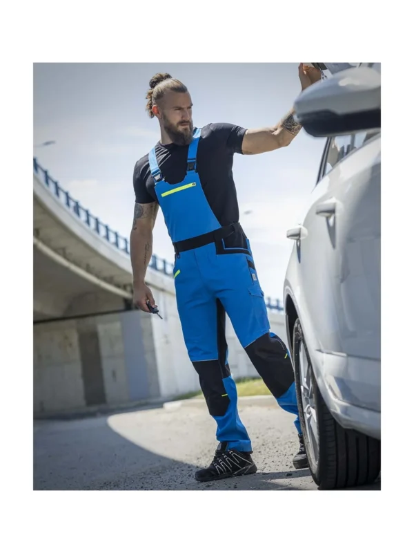 Ogrodniczki Ardon 4Xstretch® niebieskie