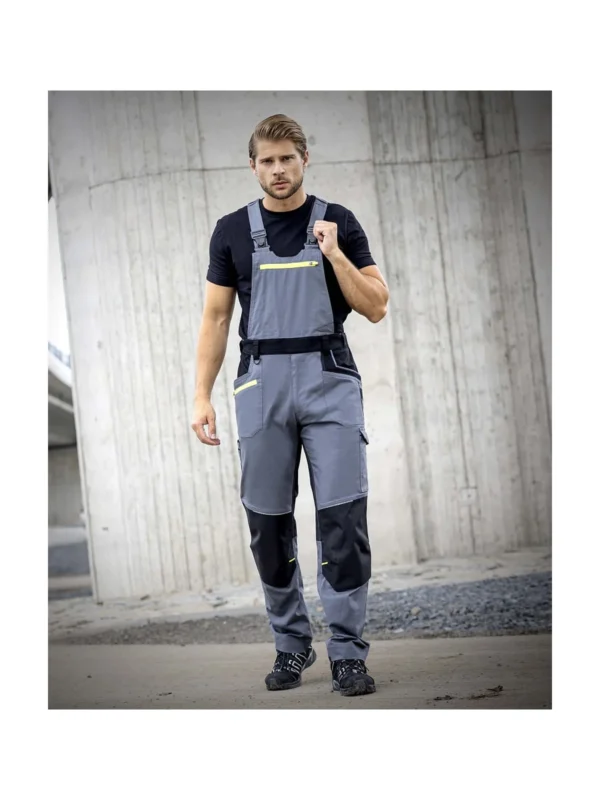 Ogrodniczki Ardon 4Xstretch® szare