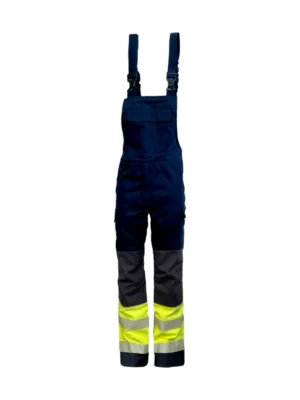 Ogrodniczki robocze antystatyczny trudnopalne BoSafety MULTISAFE III kat. Hi-vis Klasa 1