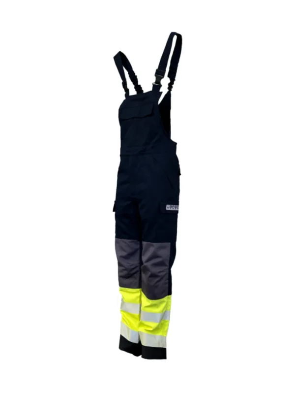 Ogrodniczki robocze antystatyczny trudnopalne BoSafety MULTISAFE III kat. Hi-vis Klasa 1