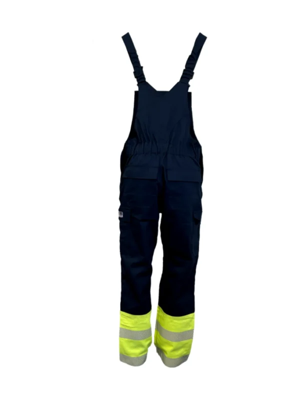 Ogrodniczki robocze antystatyczny trudnopalne BoSafety MULTISAFE III kat. Hi-vis Klasa 1