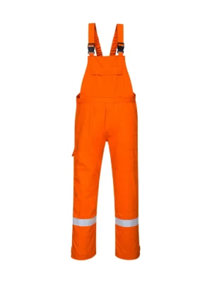 Ogrodniczki trudnopalne Bizflame Work pomarańczowe Portwest FR27