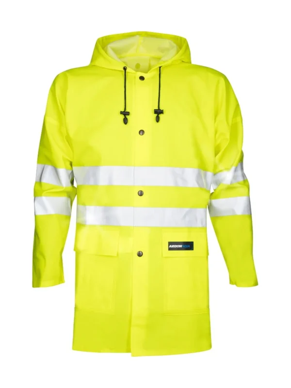 Płaszcz wodoodporny ostrzegawczy ARDON® AQUA 1101 żółty