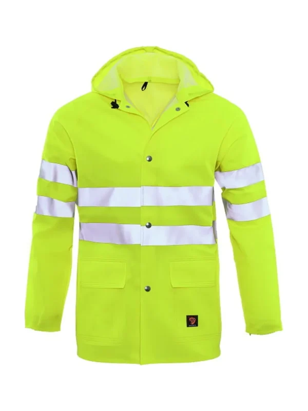Probaltic ubranie przeciwdeszczowe ostrzegawcze fluo żółte