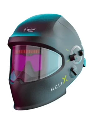 Przyłbica spawalnicza OPTREL Helix 2.5 z ruchomym filtrem i hełmem