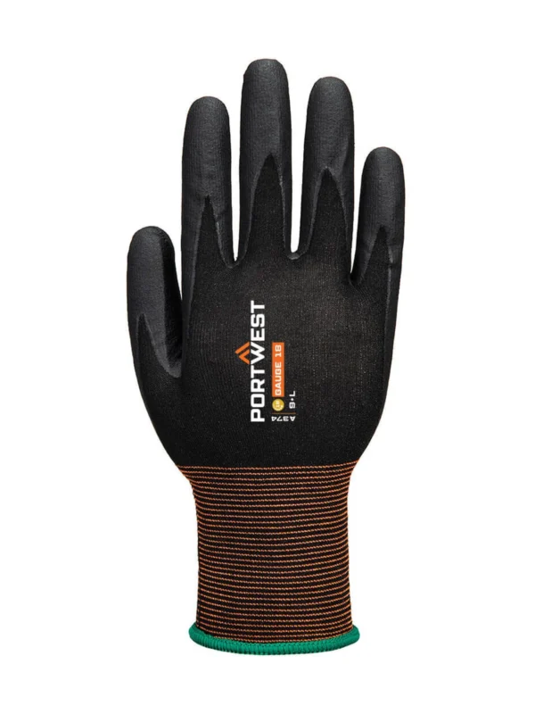 Rękawice GP Grip 18 z mikropianki nitrylowej Portwest A374