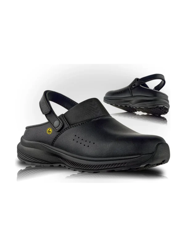 Sandały robocze Graz OB ESD VM Footwear czarne