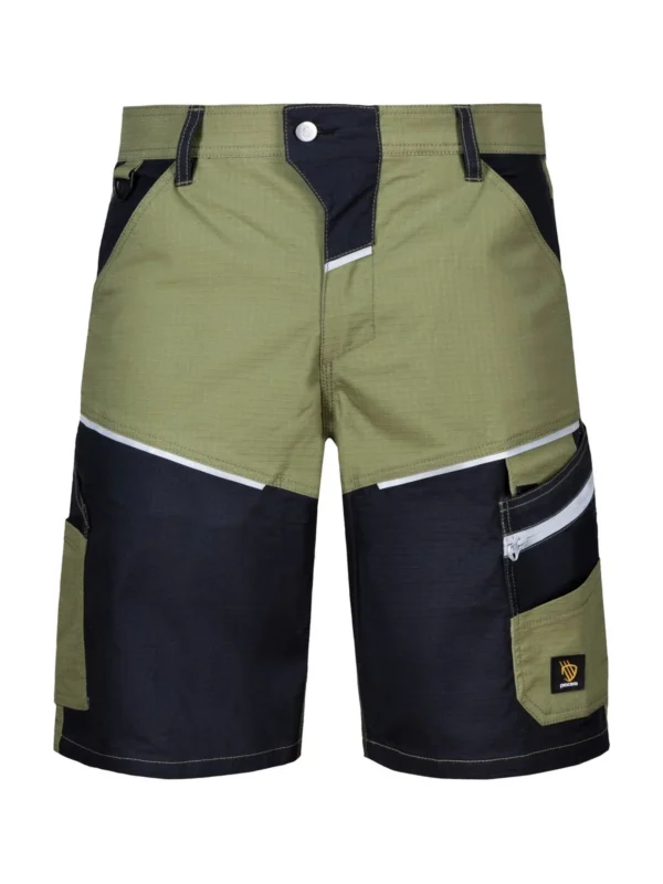 Spodenki robocze elastyczne Lander Spandex Procera zielone