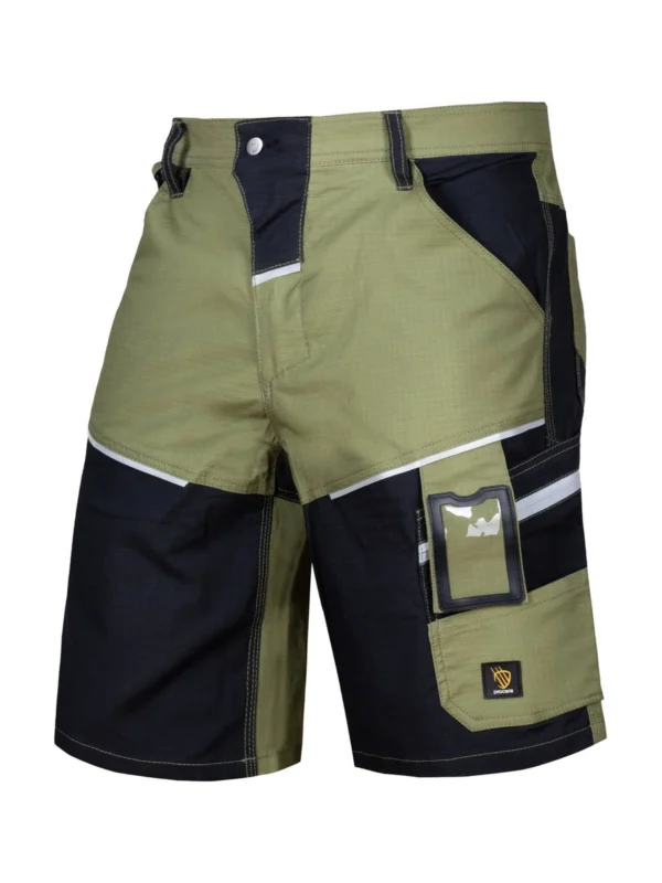 Spodenki robocze elastyczne Lander Spandex Procera zielone