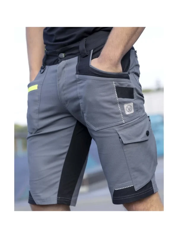 Spodenki robocze krótkie szorty Ardon® 4Xstretch® elastczne szary
