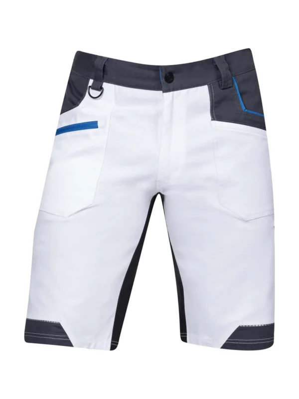 Spodenki robocze krótkie szorty Ardon® 4Xstretch® elastyczne białe