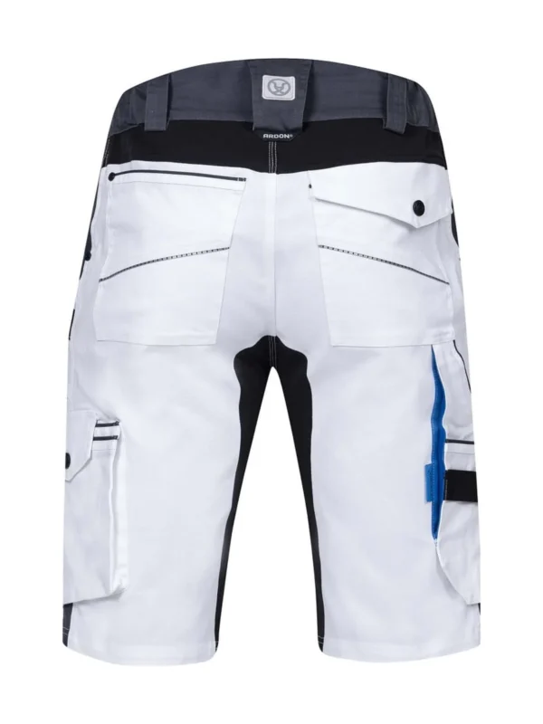 Spodenki robocze krótkie szorty Ardon® 4Xstretch® elastyczne białe