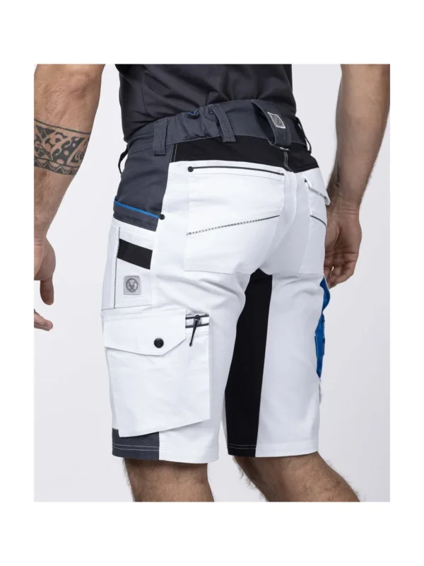 Spodenki robocze krótkie szorty Ardon® 4Xstretch® elastyczne białe