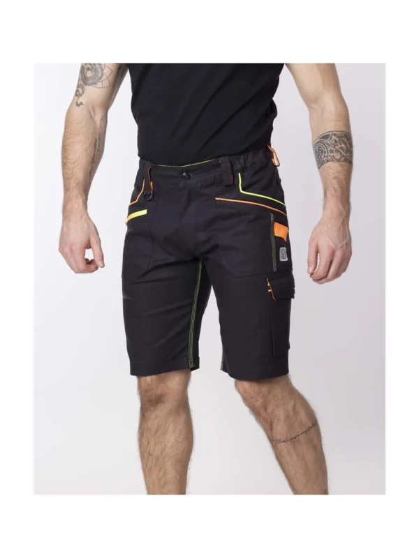 Spodenki robocze krótkie szorty Ardon® 4Xstretch® elastyczne czarne