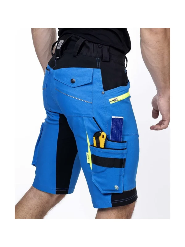 Spodenki robocze krótkie szorty Ardon® 4Xstretch® elastyczne niebieskie