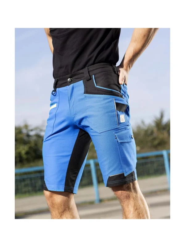 Spodenki robocze krótkie szorty Ardon® 4Xstretch® elastyczne niebieskie